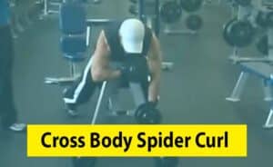 Cross Body Spider Curl Image