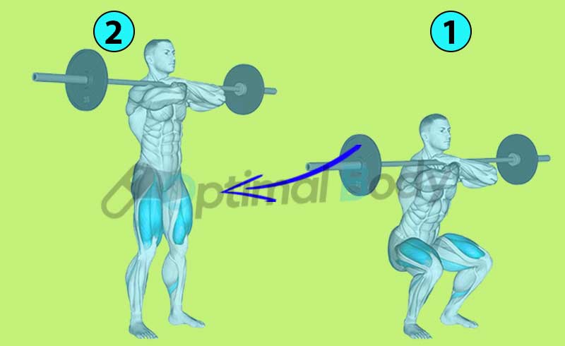 How To Do Barbell Front Squats