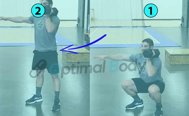 How To Do Dumbbell Offset Squats
