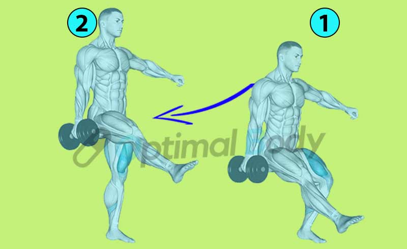 How To Do Dumbbell Single Leg Squats
